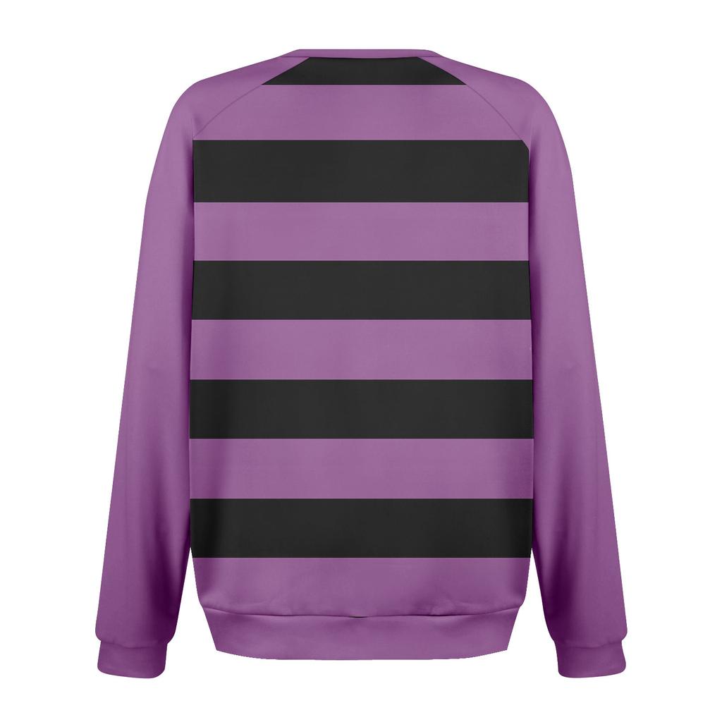 Женская толстовка с длинным рукавом, повседневная, с круглым вырезом, симпатичная, с принтом, легкая толстовка с карманом