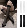 Fashion Ladies Knee Socks Solid Color Ultrathin