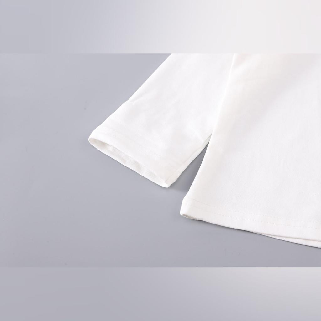 Детский повседневный комплект с длинным рукавом, удобные наряды для повседневной носки