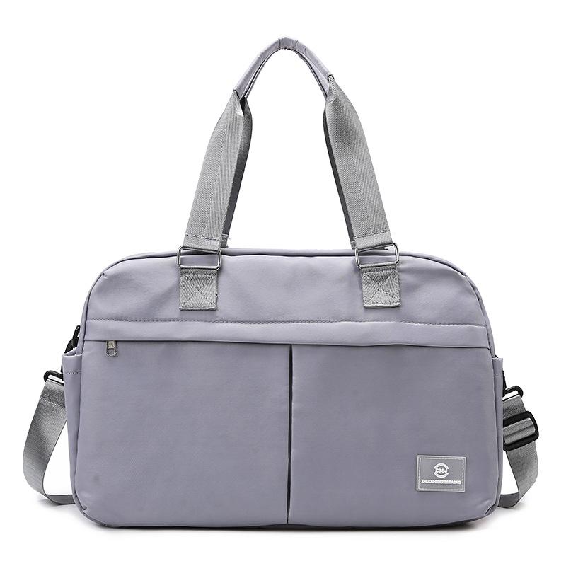 Gym Bag Dry and Wet Separate Large Capacity Sleeve Trolley Case Handbag Short Distance Luggage Bag Storage Bag