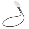 3X 10X Neck Magnifying Glass Round Flexible Gooseneck Reading Magnifier for Repairing Sewing Black