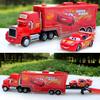 Disney Pixar Car No.95 Mack Racer's Truck Mcqueen 155 Model Kid Toys High-quality Craftsmanship
