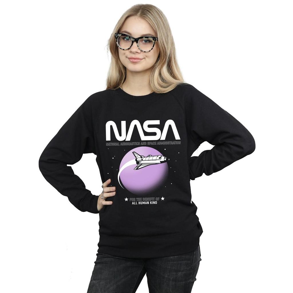 NASA Womens/Ladies Shuttle Orbit Sweatshirt