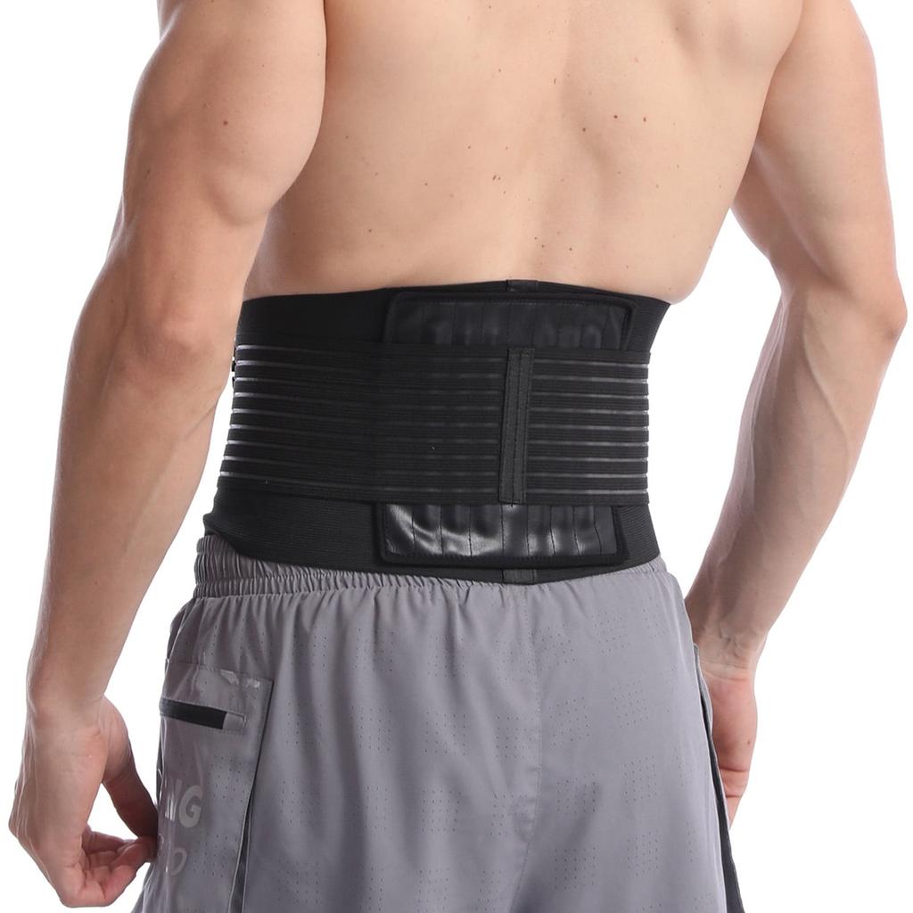Бандаж для облегчения боли в пояснице - поддерживающий пояс при ишиасе, идеально подходит для мужчин и женщин, занимающихся спортом