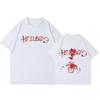 Unisex Rapper Lil Peep Crybaby Hellboy T-shirt Vintage Hip Hop T Shirt Women Clothing Fashion Short Sleeve T-Shirts Tops