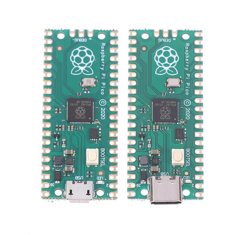 Плата Raspberry Pi Pico Rp2040 Type-C / Micro Двухъядерный 264 КБ Arm Низкое энергопотребление Высокопроизводительный Процессор Cortex-M0+
