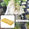Large Rock Wool Seedling Blocks for Soilless Cultivation, 7.8 pH, 50x50x40 Size