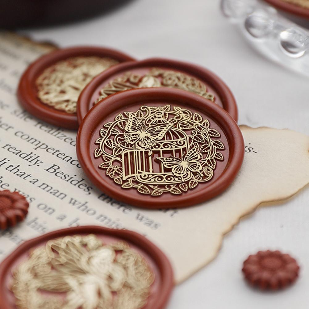 Специальная форма эмалевой медной головки для самостоятельного изготовления ручной головки для счета-штампа для свадебной открытки