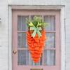 Cute Spring Carrot Door Hanging Handmade Front Door Hanging Garlands  Kids Gifts