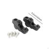 Motorcycle Handlebar Riser Heightening Stable Component Handle Bar Clamp Repair for