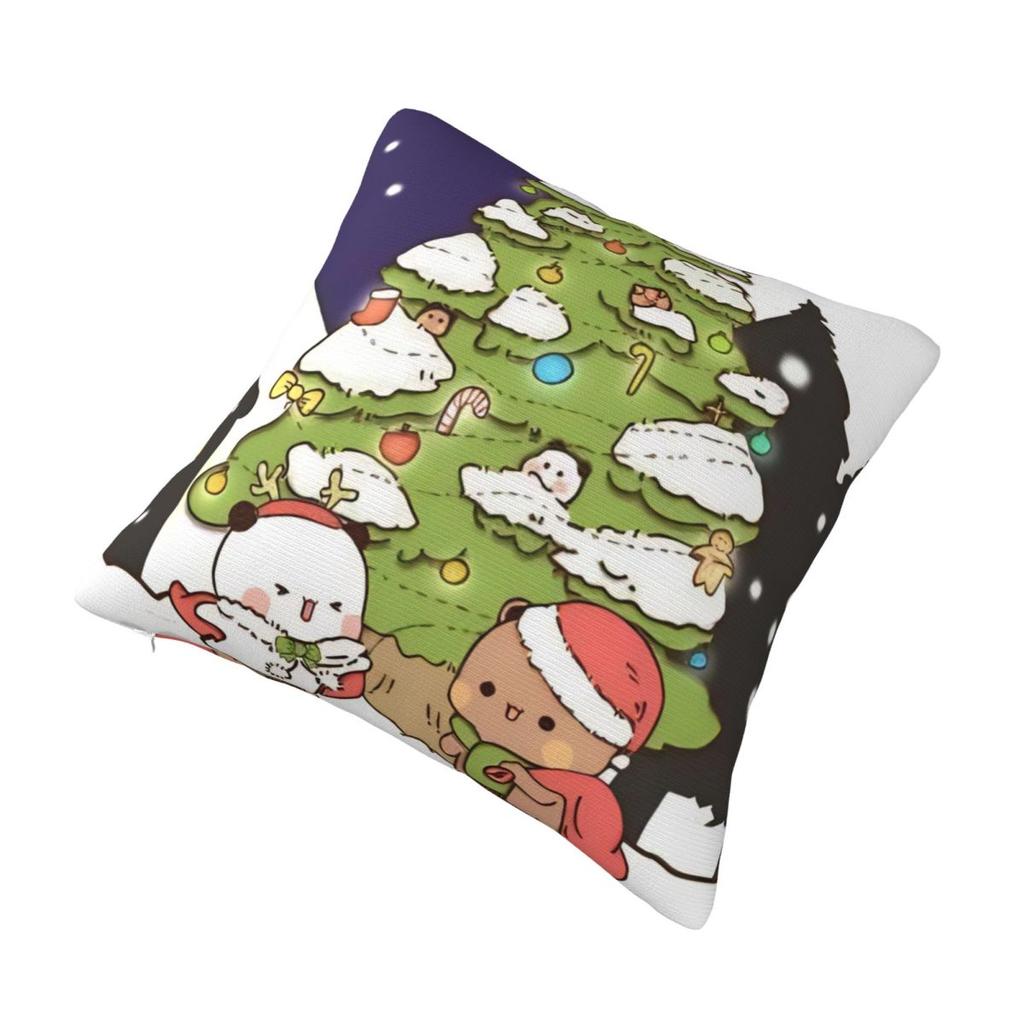 Cartoon Cute Bubu Dudu Christmas Pillowcase Double-Sided Printing Cushion Cover Decoration Pillow Case Cover Bedroom Zipper