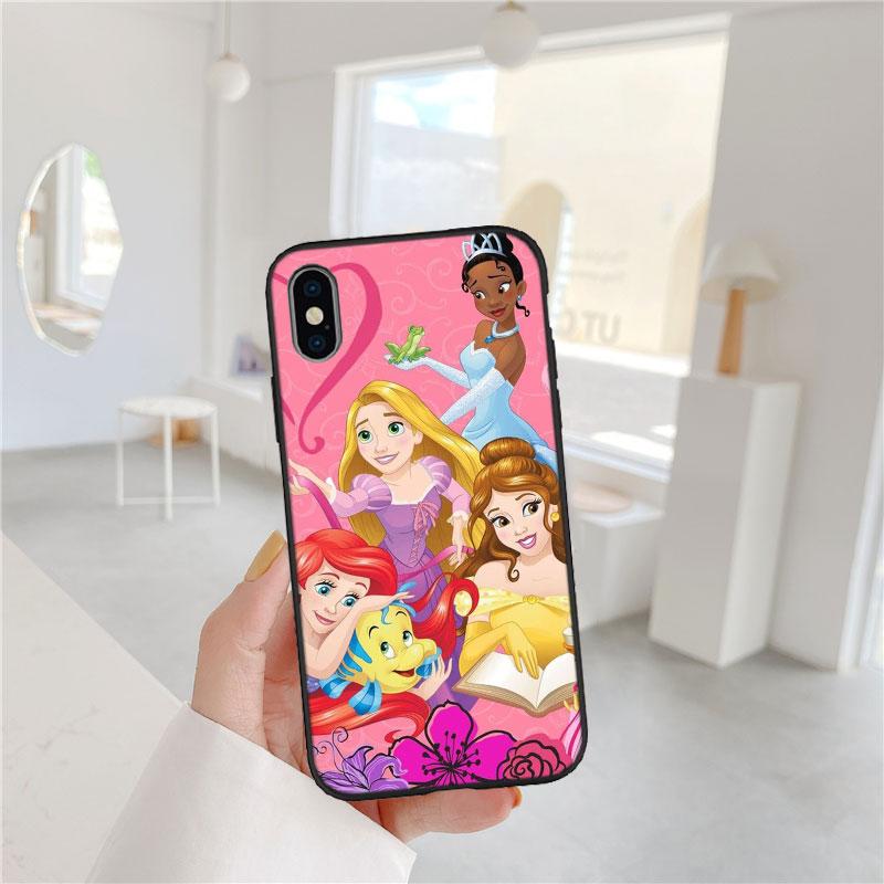 CJ42 Мягкий чехол для телефона Disney Princess для Samsung Galaxy Note 10 20 S23 S24 S25 Ultra FE Plus Edge Lite A02S A35 A07 A17