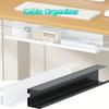 No Trace Under Table Cable Tray Flame Retardant Cable Organizer Cable Management Tray Home Office