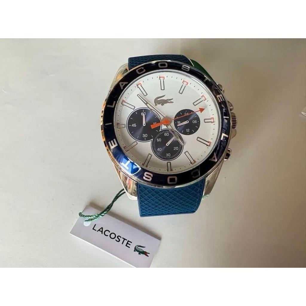 Б/у Наручные часы LACOSTE2010854 Белый/Синий Продукт параллельного импорта