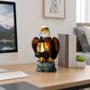 Statue with Light for Outdoor Garden Decor and Patio Display