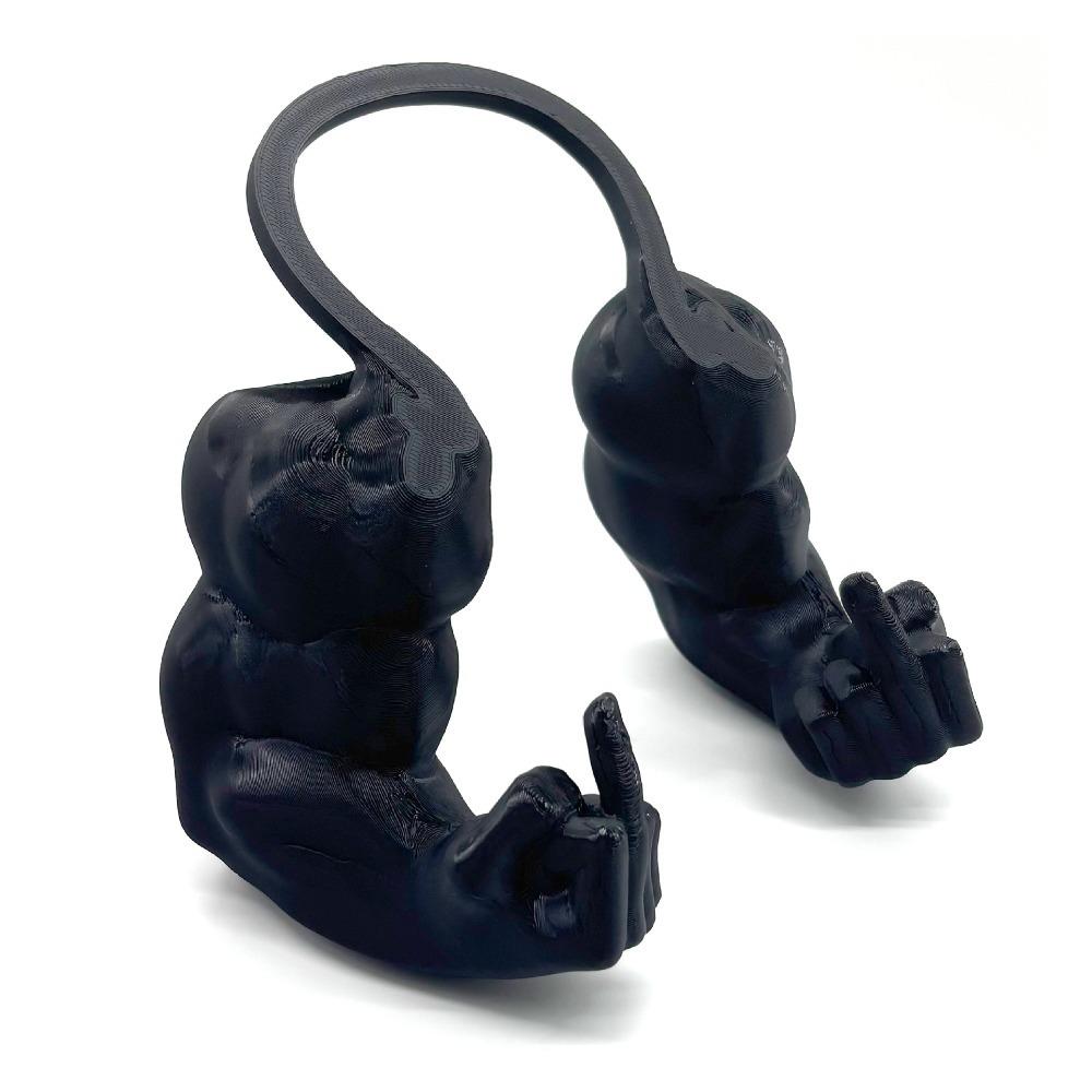 Новый Забавный Палец Кошка Мышечные Руки Легкий 3D Печать Кошка Косплей Мышечные Руки Реалистичная Шея Кошки Рука Хэллоуин Вечеринка