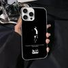 Cool The Godfather Movie Phone Case For iPhone 16 15 11 12 13 14 17 Pro Max Plus Silvery Satin Cover Funda