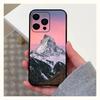 Чехол для телефона Zermatt Matterhorn Swiss Mountain для Apple iPhone 15,14,13,12,11,Pro,X,XS,Max,XR,Plus,Mini Мягкий черный чехол