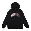 884 Amiri Spring and Autumn Loose Plus Size Thin High-quality Cotton Hooded Couple Hoodie