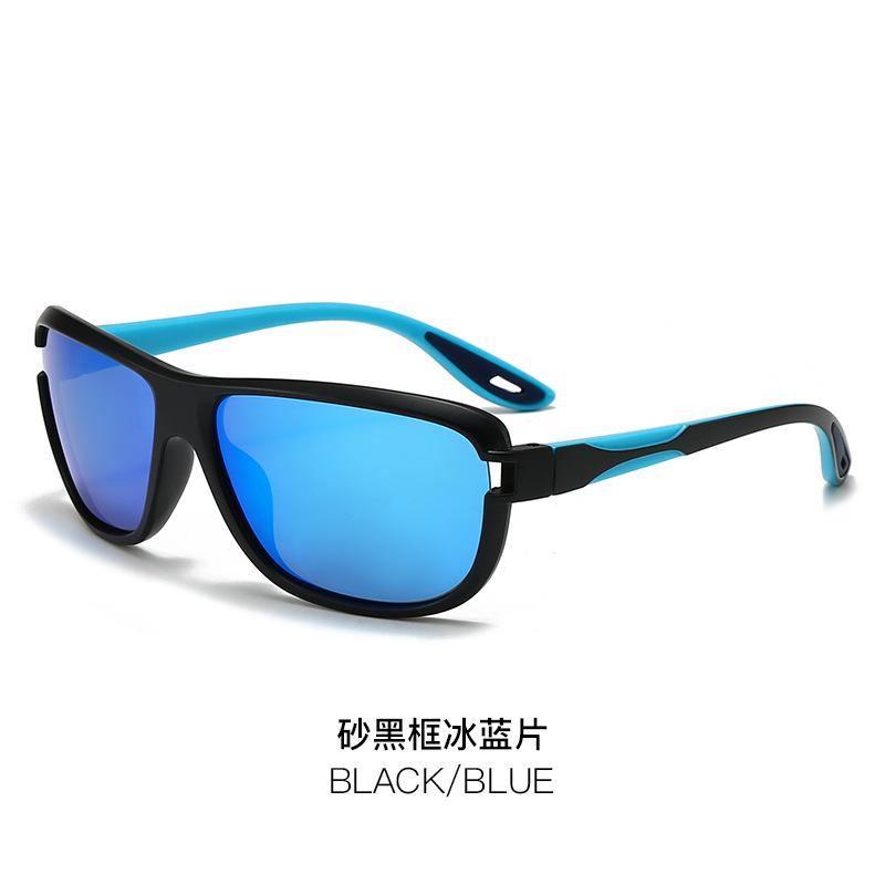 Модные поляризованные солнцезащитные очки, полые цветные солнцезащитные очки, ветрозащитные спортивные очки для езды на открытом воздухе