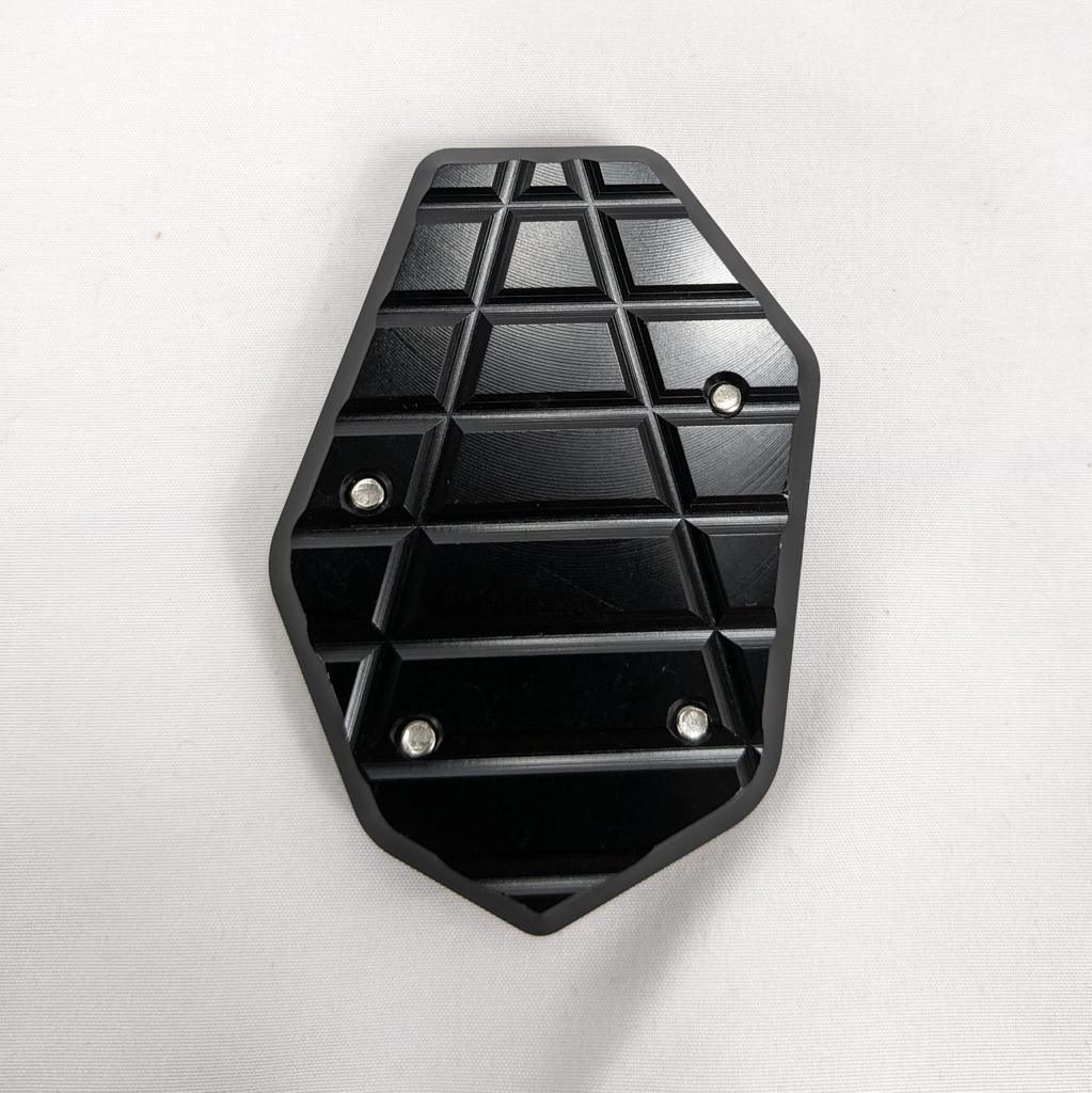 MT-25 MT25 Side Stand Cover Side Stand End Custom Parts Dress Up Parts Yamaha (Ash)