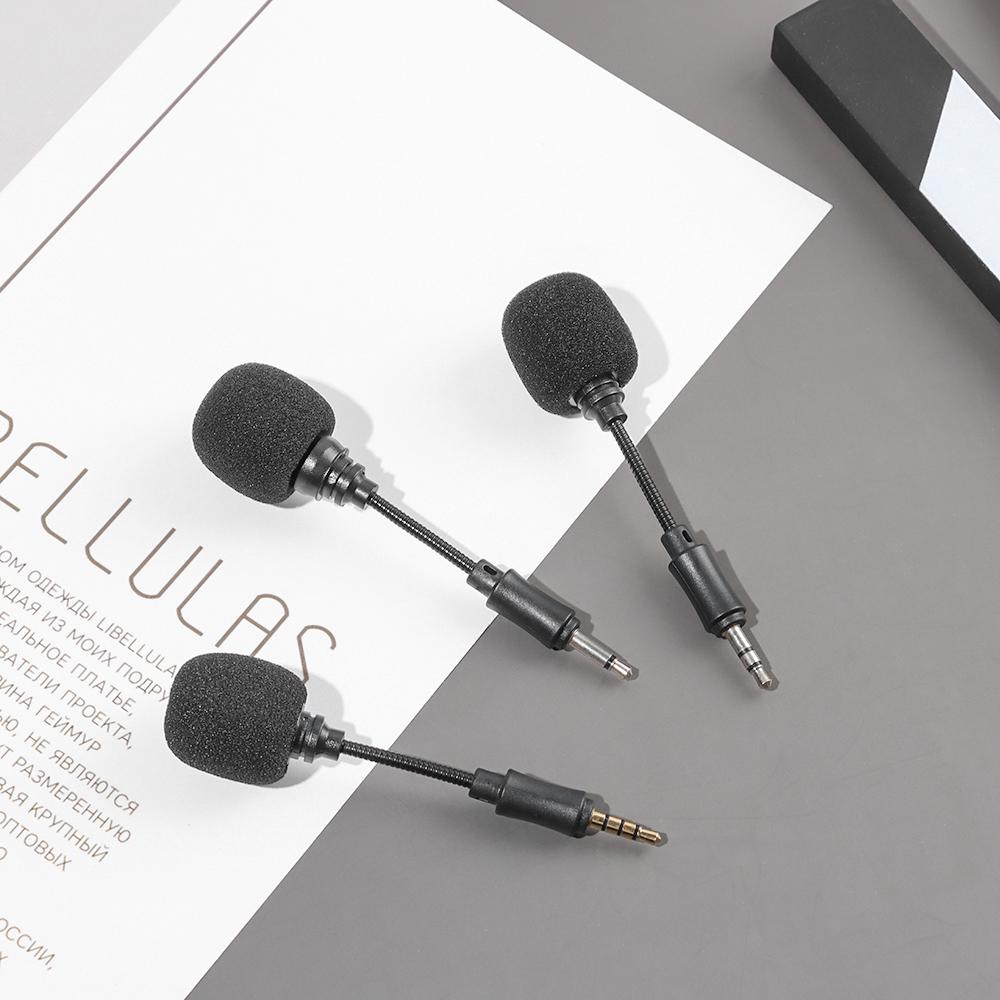 Phone Studio Smartphone Megaphone Stereo Mic Mini Jack Microphone Interview Microphone Recording