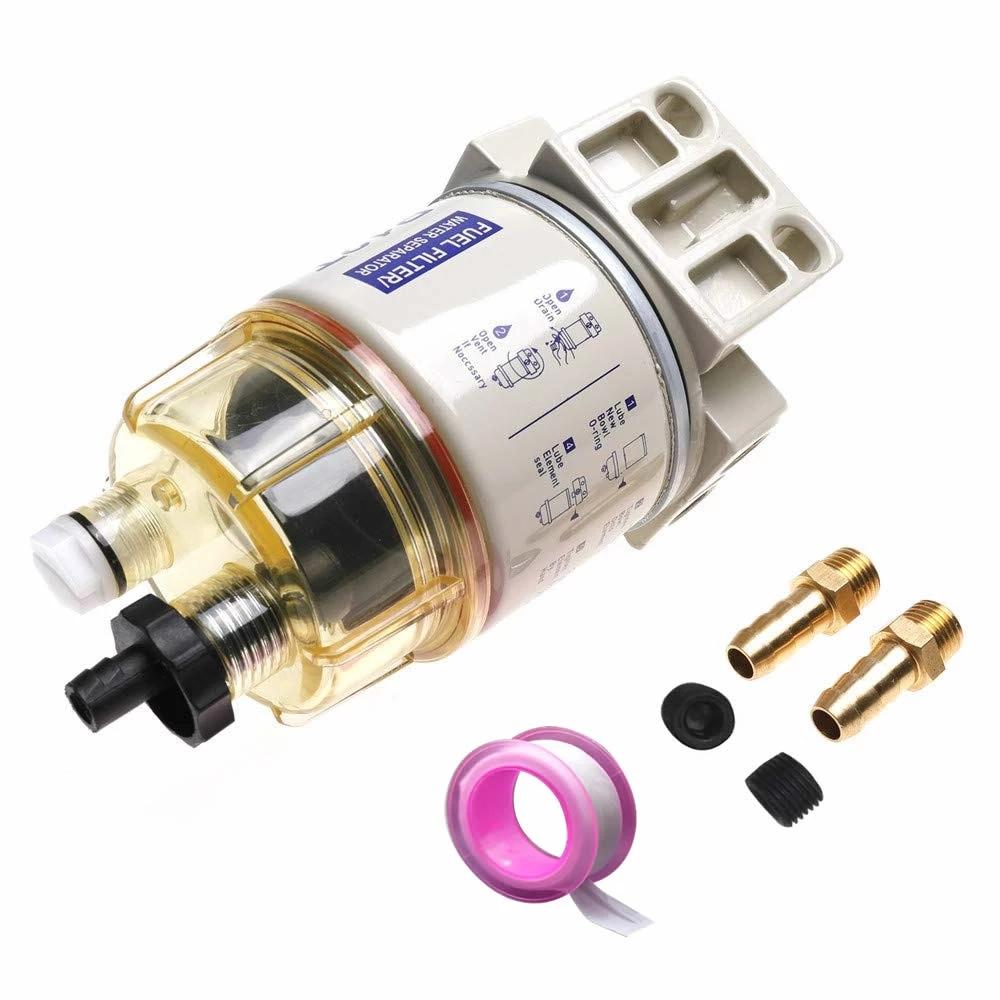 Фильтр-сепаратор топлива/воды R12T для двигателя Racor 140R 120At S3240 Npt Zg1/4-19 Автомобильные детали Полный комбинированный фильтр
