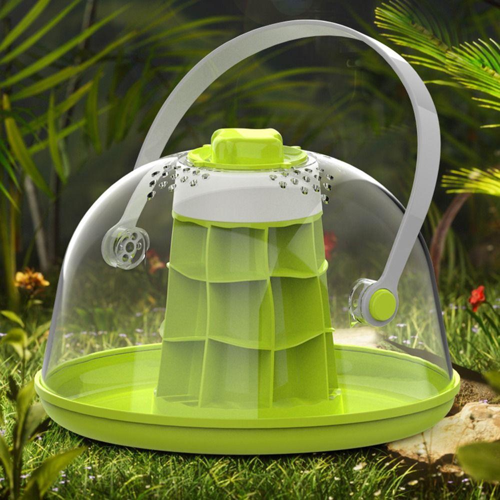 Breathable Snails Breeding Tank Removable Reptile Habitat Cage Mini Pet House Small Insect