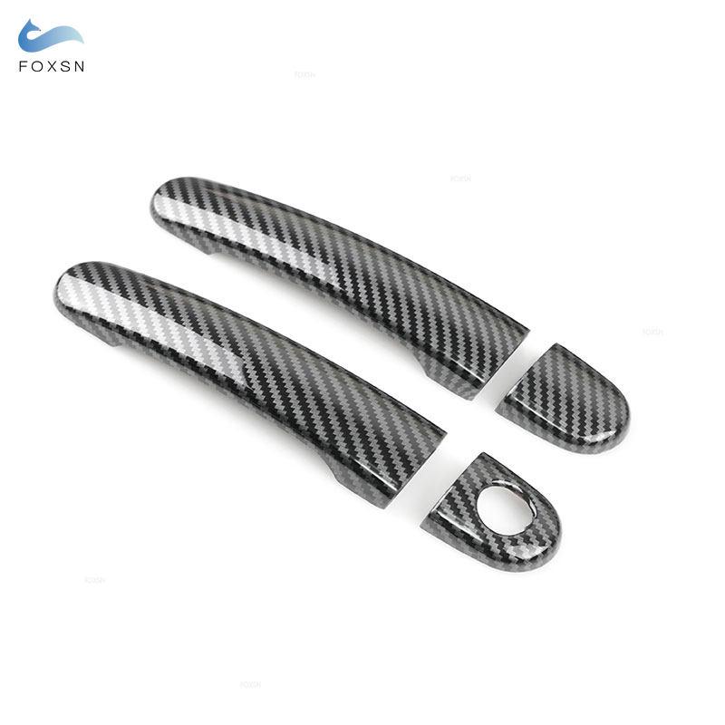 Автомобильные аксессуары, внешняя дверная ручка, наклейка, накладка для VW Golf 5 MK5 Rabbit 2004 2005 2006 2007 2008