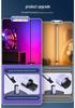 Цветная напольная лампа RGB с синхронизацией по музыке: Полная подсветка, реагирующая на звук, для спальни и гостиной