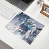 Gundam Anime Mouse Pad: Small Desk Mat with Precision-Locked Edges