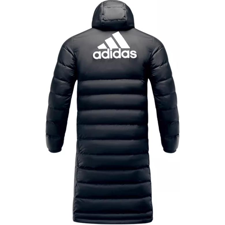 adidas Мужские пуховики Черные с капюшоном Умеренные GM5245-