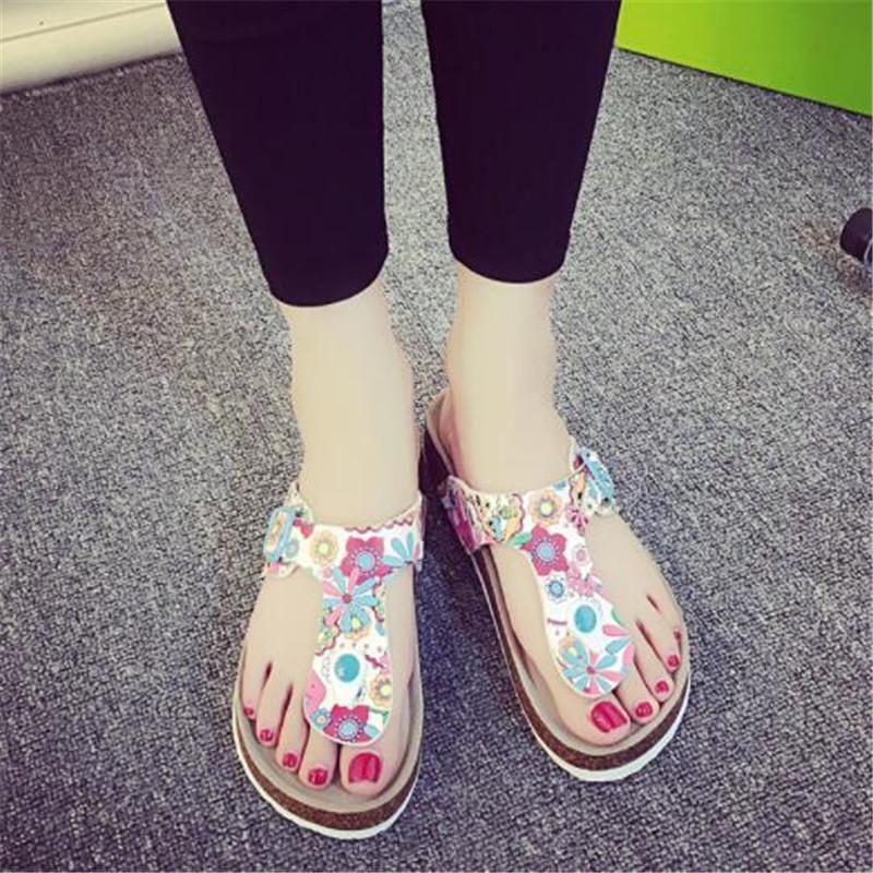 Premium Quality 7 Colors Women Summer Beach Flat Flip Flops Non-slip Sandals