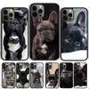 Очаровательный французский бульдог Чехол-ракушка Для iPhone 17 Air 15 16 14 13 12 Pro Max 11 Pro Max Plus Чехол для телефона