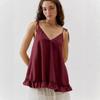 Women S Loose V Neck Adjustable Strap Casual Camisole Top