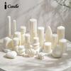 Моделирующие свечи Легкие роскошные ароматические свечи в скандинавском стиле Высококачественные сувенирные свечи для дома, свадьбы, банкета