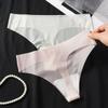 Women Sexy Panties Seamless Transparent Thong Summer Ultra-thin Sense Female Low Waist G-String