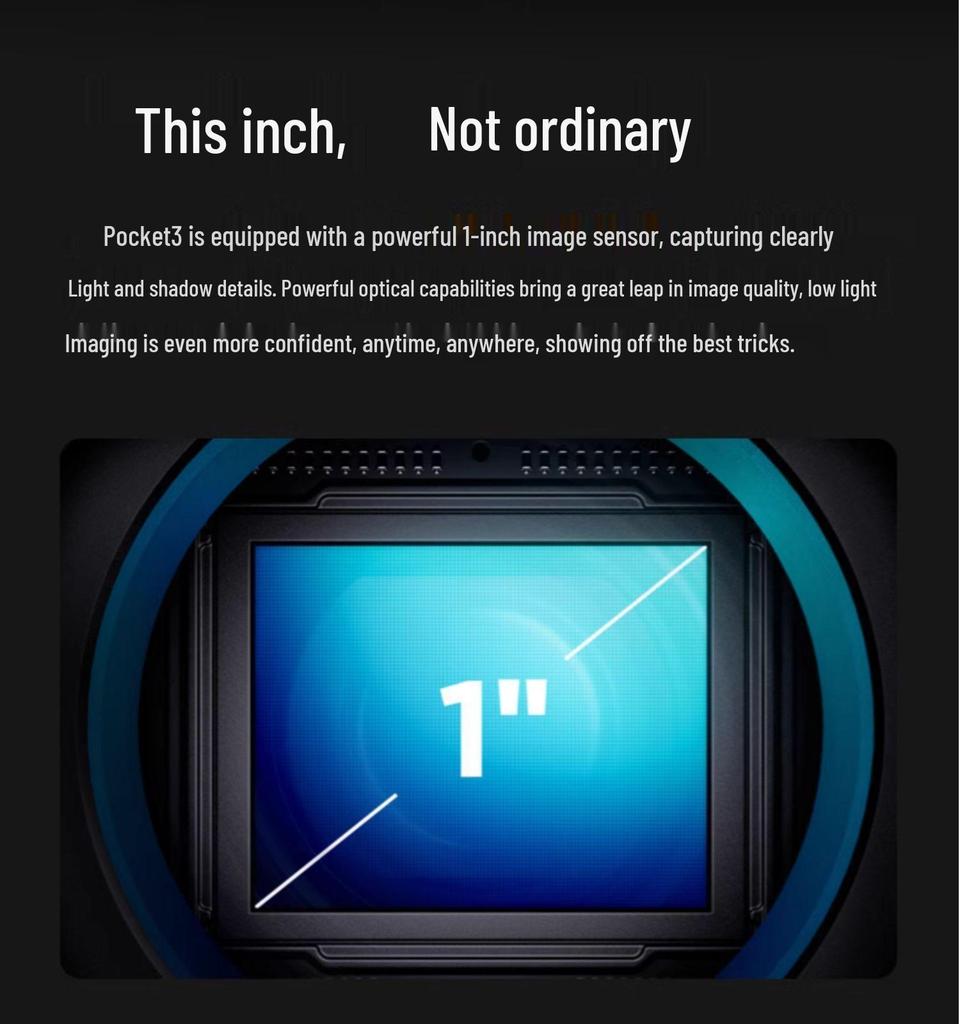 DJI Pocket 3 Handheld HD Gimbal Vlog Camcorder