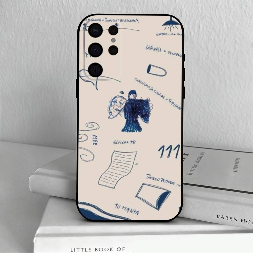 Чехол для телефона R-Rapper S-Singer M-Milo J для Samsung S25, S24, S21, S22, S23, S30, Ultra, S20, Plus, Другие, Мягкий черный чехол