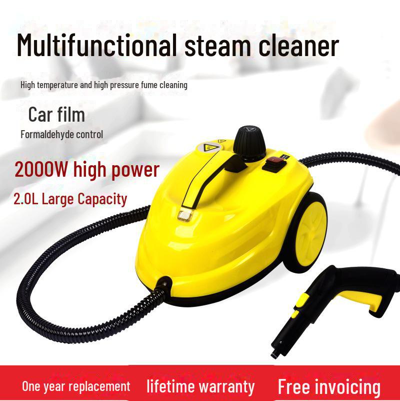Saiwei High-Temp & High-Pressure Steam Cleaner for Home Sterilization, Disinfection, Car Film Removal, Formaldehyde Fumigation, and Oil Fume Cleaning.