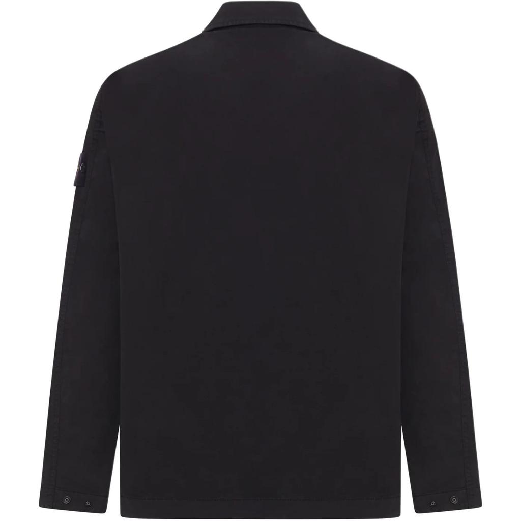 Stone Island Solid Color Pocket Logo Long Sleeve Jacket Men jackets L1S151200013S0A10-V0029