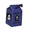 Halloween Scary Drinks Enamel Pins Custom PUMPKIN LATTE Brooches Lapel Badges Clothes Punk Jewelry Gift for Friends