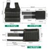Max Loading 15kg 35kg Adjustable Vest Weight Exercise Weight Loading Cloth Strength Training with 6kg Leg Weight 5kg