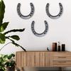 Подкова Украшение Ретро Стиль Талисман На Удачу Металлическая Подкова Настенный Декор Западный Подкова Украшение для Ковбойских Вечеринок