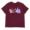 Round Neck  Charlie Emily Tinkerbell Fanart T-shirt  Sports T-shirts Vintage Funny Novelty Aactivity Competition USA Size
