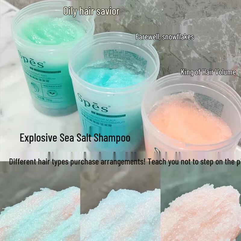 Spes Refreshing Anti-Dandruff Sea Salt Shampoo