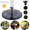 Solar  Fountain Solar Powered Floating Pump Water Fountain Birdbath Home Pool Garden Decor