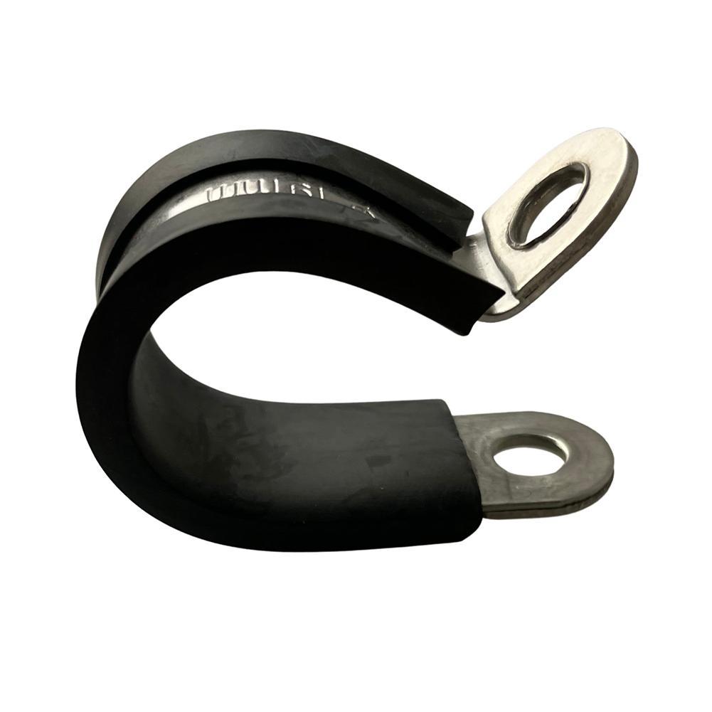 Трубный хомут с резиновой прокладкой 6 мм/8 мм/10 мм Твердость 55 ± 5