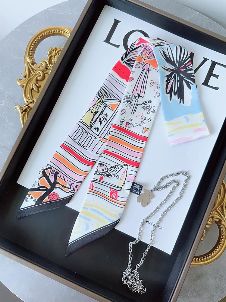 Ленточный декор для ручки сумки-тоут