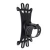 360 Rotatable Mobile Phone Bicycle Motorcycle Holder Bike Safe Bracket Silicone Support Silicone Pull Type For All Phone Stand